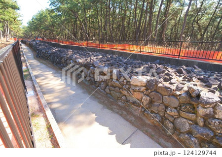 元寇防塁(今津地区)(生の松原地区)鎌倉時代の遺跡 元寇防塁(今津地区)(生の松原地区)鎌倉時代の遺跡 124129744