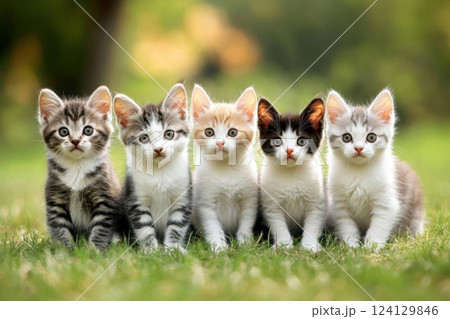 Futuristic Cityscape with Vibrant Buildings and Waterway with Speedboats, Digital Art Futuristic Cityscape with Vibrant Buildings and Waterway with Speedboats, Digital Art 124129846