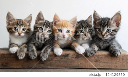 Futuristic Cityscape with Vibrant Buildings and Waterway with Speedboats, Digital Art Futuristic Cityscape with Vibrant Buildings and Waterway with Speedboats, Digital Art 124129850