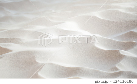 白い砂の風紋 124130190