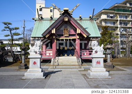 中割天祖神社 拝殿 東京都江戸川区東葛西 中割天祖神社 拝殿 東京都江戸川区東葛西 124131388