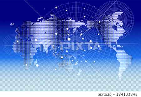 Artificial intelligence and computer technology background illustration_07 124133848