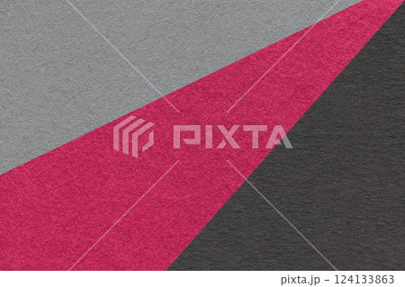 Texture old craft gray, purple and black paper background, macro. Structure vintage abstract red cardboard 124133863