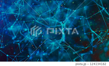 Sci-fi digital technology with line connect network and data graphic background. Sci-fi digital technology with line connect network and data graphic background. 124134182