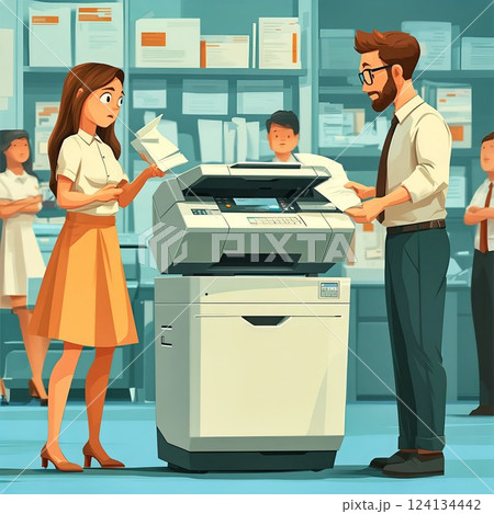 Employee vs Printer 124134442