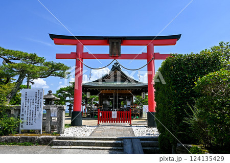 滋賀・大津市 唐崎神社・鳥居 124135429