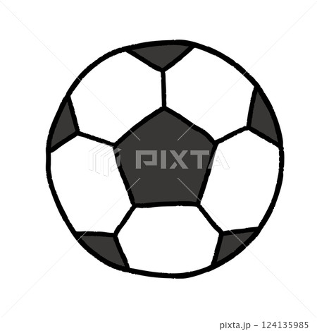 サッカーボール 124135985