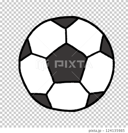 サッカーボール 124135985