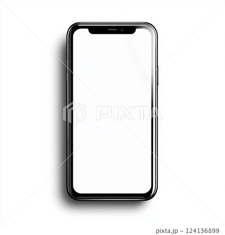 どこにでもありそうなスマートフォン 124136899