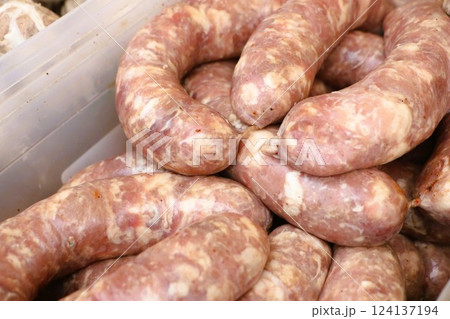 Our Fresh Sausages Are Now Available and Ready for Cooking or Grilling to Perfection Our Fresh Sausages Are Now Available and Ready for Cooking or Grilling to Perfection 124137194