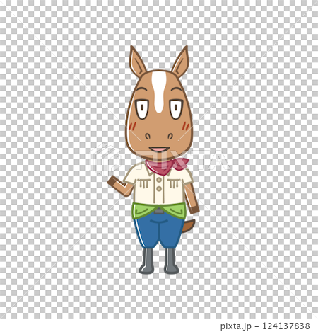 斯科特·韋斯特恩特 (Scott Western) 的馬 (此處) 斯科特·韋斯特恩特 (Scott Western) 的馬 (此處) 124137838