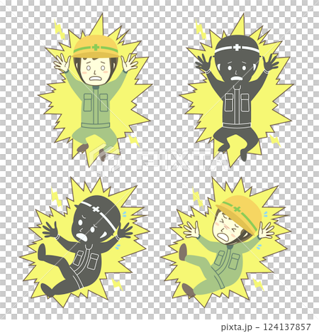 電擊建築工人套裝 電擊建築工人套裝 124137857