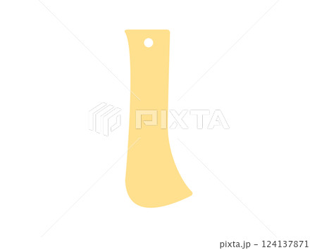 裁縫で使うへらのイラスト 124137871