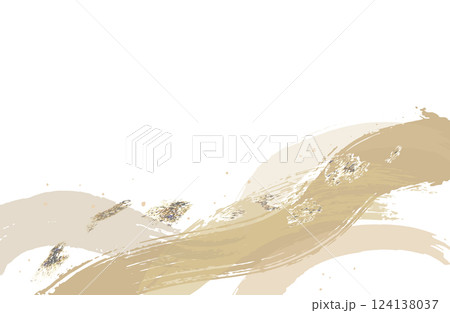 和風金背景素材ベクターイラスト 金箔 金粉 高級感 和風金背景素材ベクターイラスト 金箔 金粉 高級感 124138037