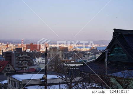 北海道 夕暮れの函館 北海道 夕暮れの函館 124138154