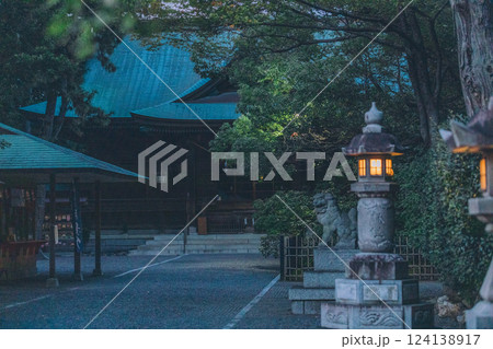 浜松八幡宮　夜の風景 124138917