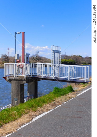 埼玉県三郷市本郷寺排水樋管2025年3月 124138994