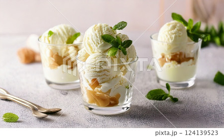 おいしいアイスクリーム 124139523