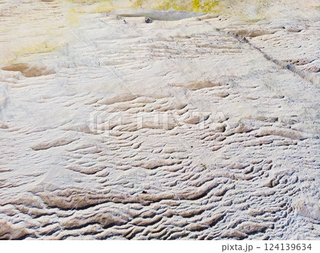 Travertine Pamukkale in Turkey 124139634