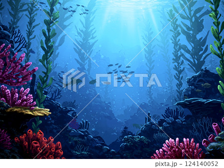 背景 深海 背景 深海 124140052