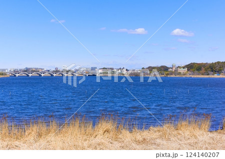 千葉県我孫子市手賀沼の風景2025年3月 千葉県我孫子市手賀沼の風景2025年3月 124140207