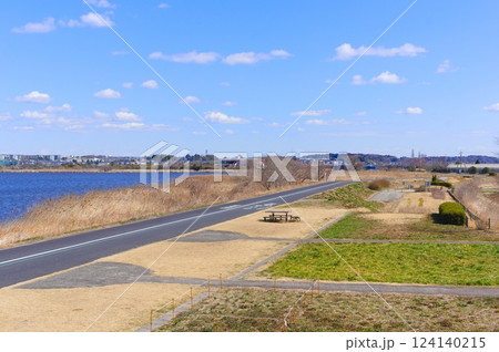 千葉県我孫子市手賀沼の風景2025年3月 千葉県我孫子市手賀沼の風景2025年3月 124140215