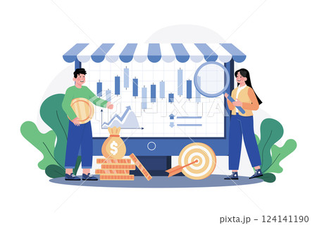 New years Eve Illustration concept. 124141190