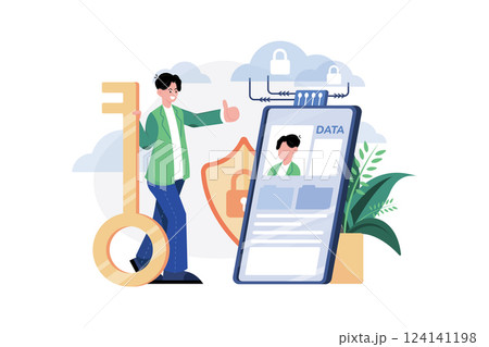 New years Eve Illustration concept. New years Eve Illustration concept. 124141198