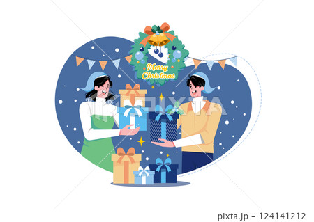 New years Eve Illustration concept. New years Eve Illustration concept. 124141212