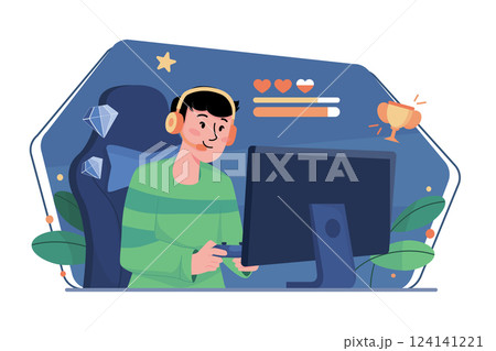 New years Eve Illustration concept. New years Eve Illustration concept. 124141221