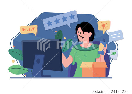 New years Eve Illustration concept. New years Eve Illustration concept. 124141222