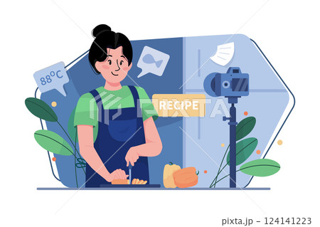 New years Eve Illustration concept. 124141223