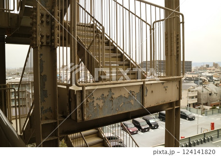 鉄骨階段 124141820