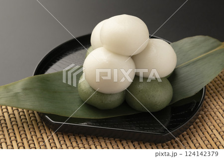 積み団子　彼岸団子　お月見　団子 124142379