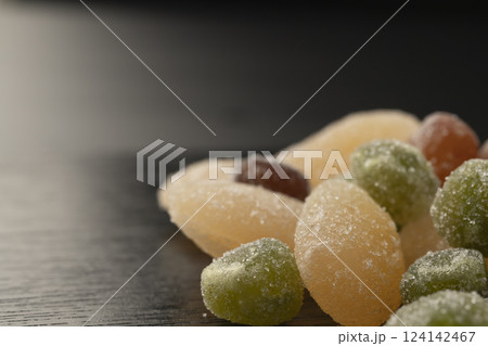 白花豆,青えんどう豆,金時豆,小豆の甘納豆 124142467