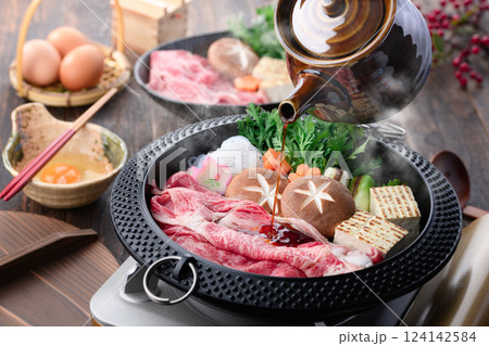 すき焼き （ 国産和牛 ） 124142584