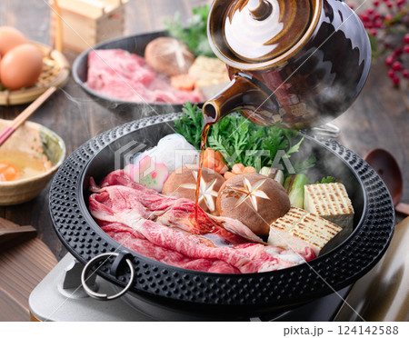 すき焼き （ 国産和牛 ） 124142588