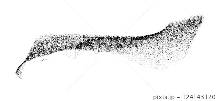 Separate black crayon brush strokes on transparent background. Separate black crayon brush strokes on transparent background. 124143120