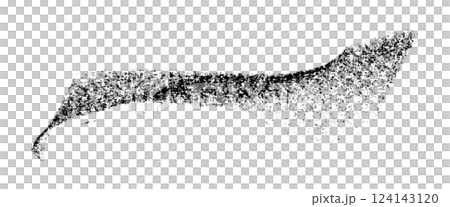 Separate black crayon brush strokes on transparent background. Separate black crayon brush strokes on transparent background. 124143120