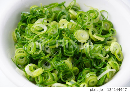 刻んだ青ネギ 124144447