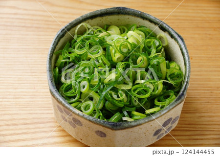 刻んだ青ネギ 124144455