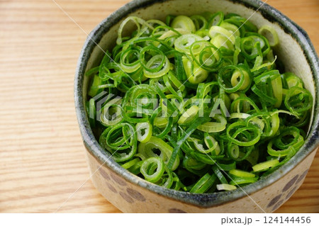 刻んだ青ネギ 124144456