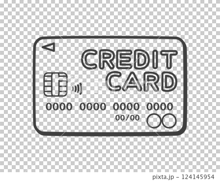 credit card credit card 124145954