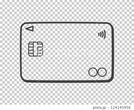 ナンバーレスクレジットカード 124145956