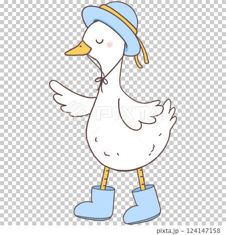 Cottagecore spring silly goose 124147158