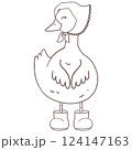 Cottagecore spring silly goose 124147163