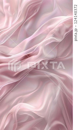 Ethereal Elegance. Light and Airy Chiffon Fabric Texture 124148372