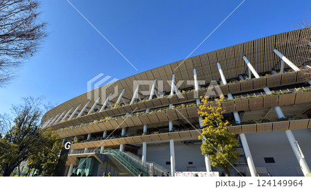 新国立競技場スタンド 124149964