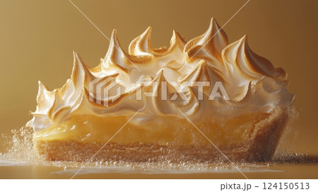 Luscious Lemon Meringue Pie   Irresistible Dessert Masterpiece for Discerning Palates 124150513