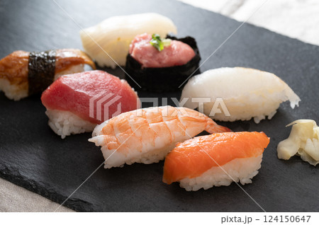 握りずしの集合写真 124150647